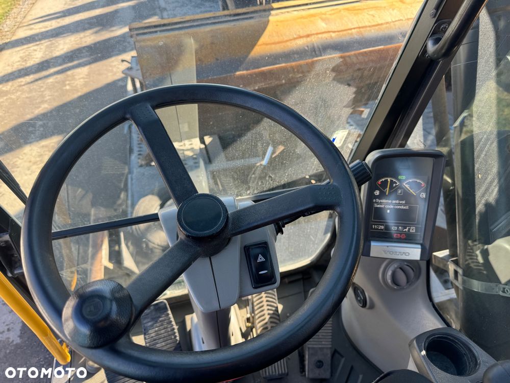 Volvo EW160D KOPARKA KOŁOWA // PODPORY PŁUG / LEMIESZ // 4 ŁYŻKI - 14