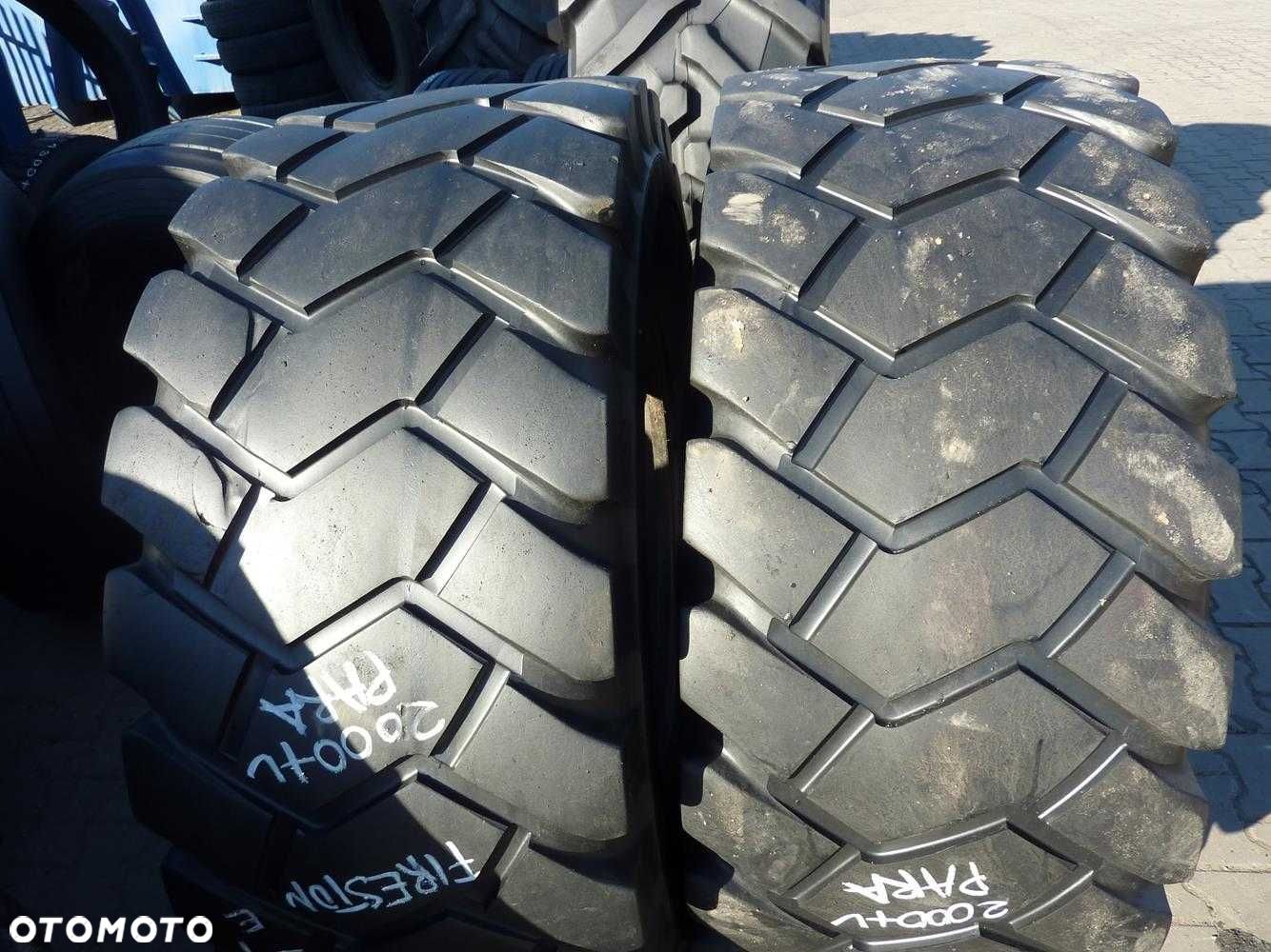 2x Opona używana 500/70R24 19.5R24 FIRESTONE 900zł(szt.) W2429 - 1