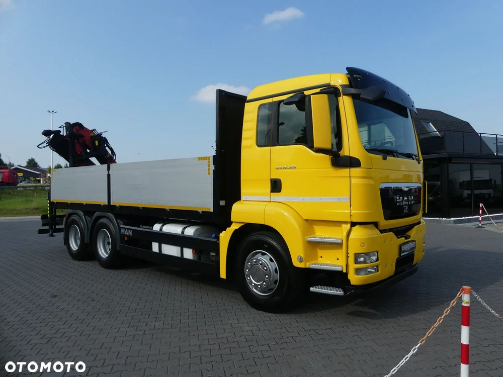 MAN TGS 26.360 / 6x4 / EURO 5 / MANUAL / PALFINGER PK 16001 / - 15