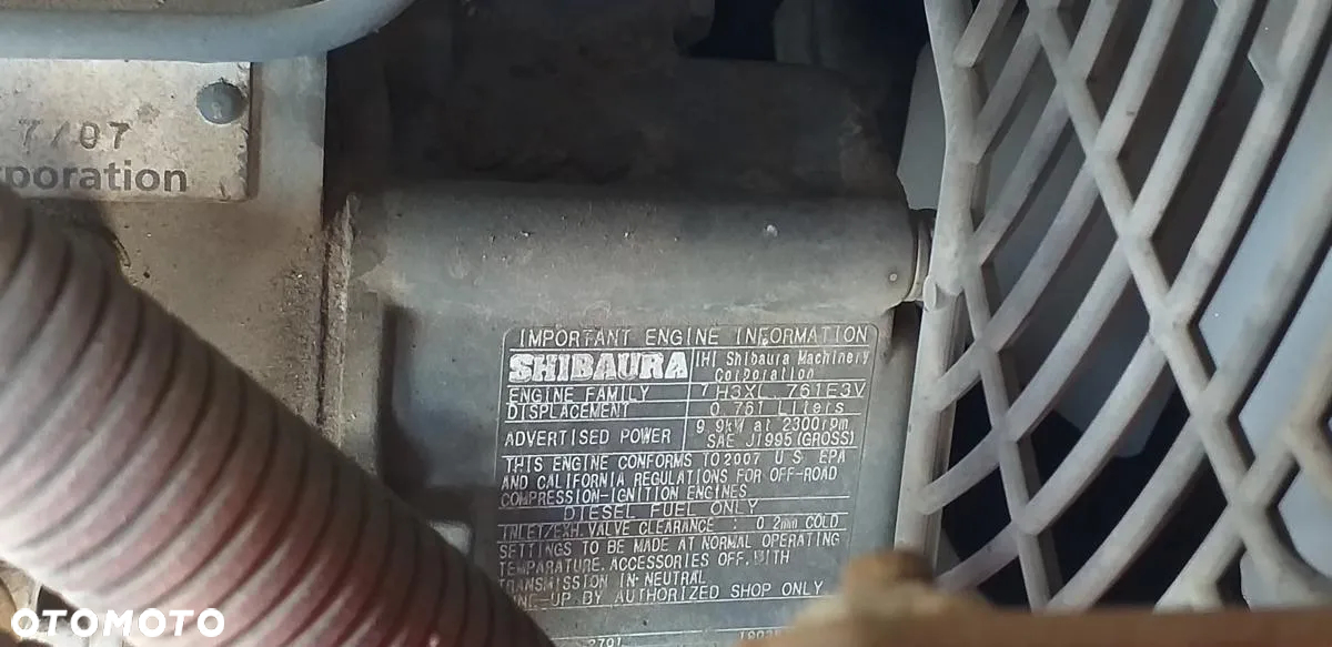Hitachi Minikoparka gąsienicowa HITACHI ZX 16 CLR - 32