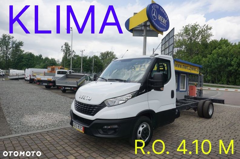 Iveco 35C14 rama skrzynia wywrotka HDs żuraw - 1