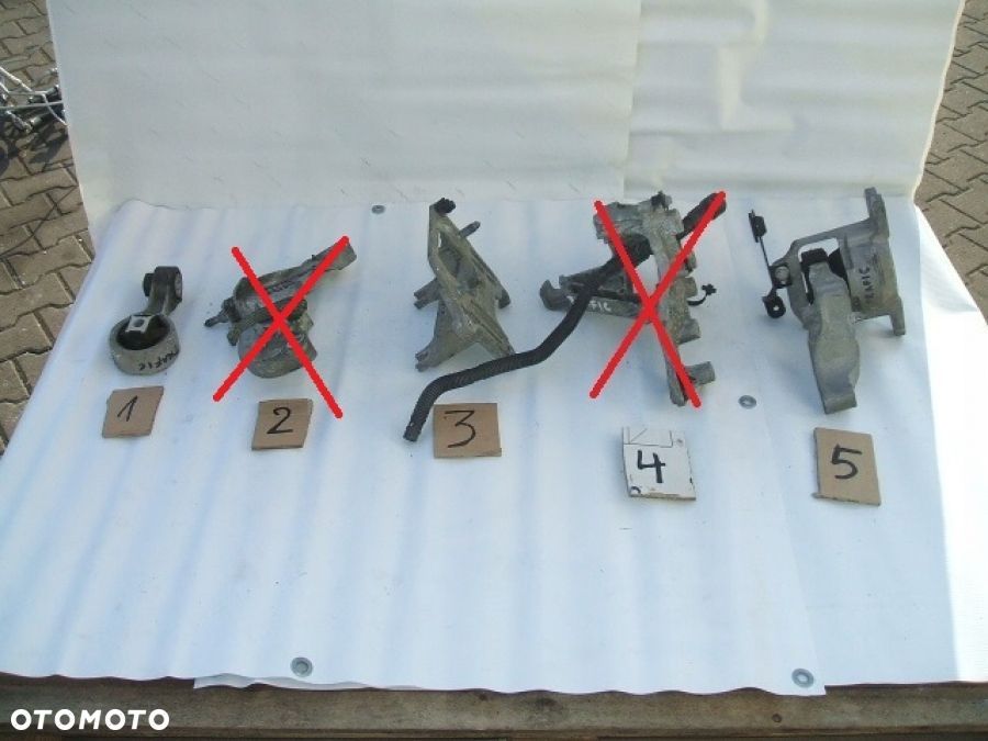 RENAULT TRAFIC III VIVARO B 1.6dci ŁAPA PODUSZKA SILNIKA SKRZYNI BIEGÓW - 1