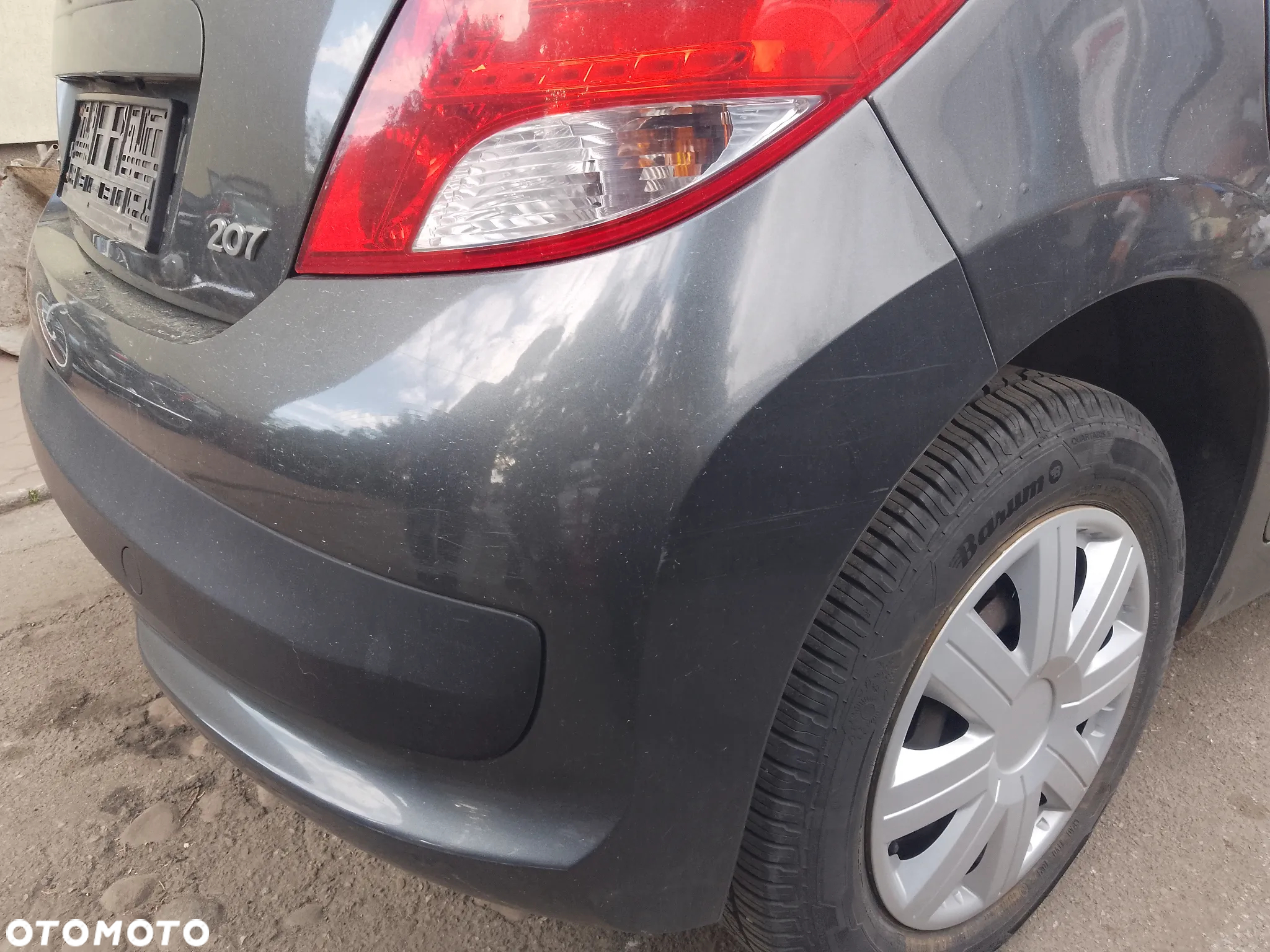 Peugeot 207 Lift Części Zderzak Przód Przedni Tył Tylny Lampa Maska Prawa Lewa Drzwi Lewe Prawe Kod lakieru KTPD - 6