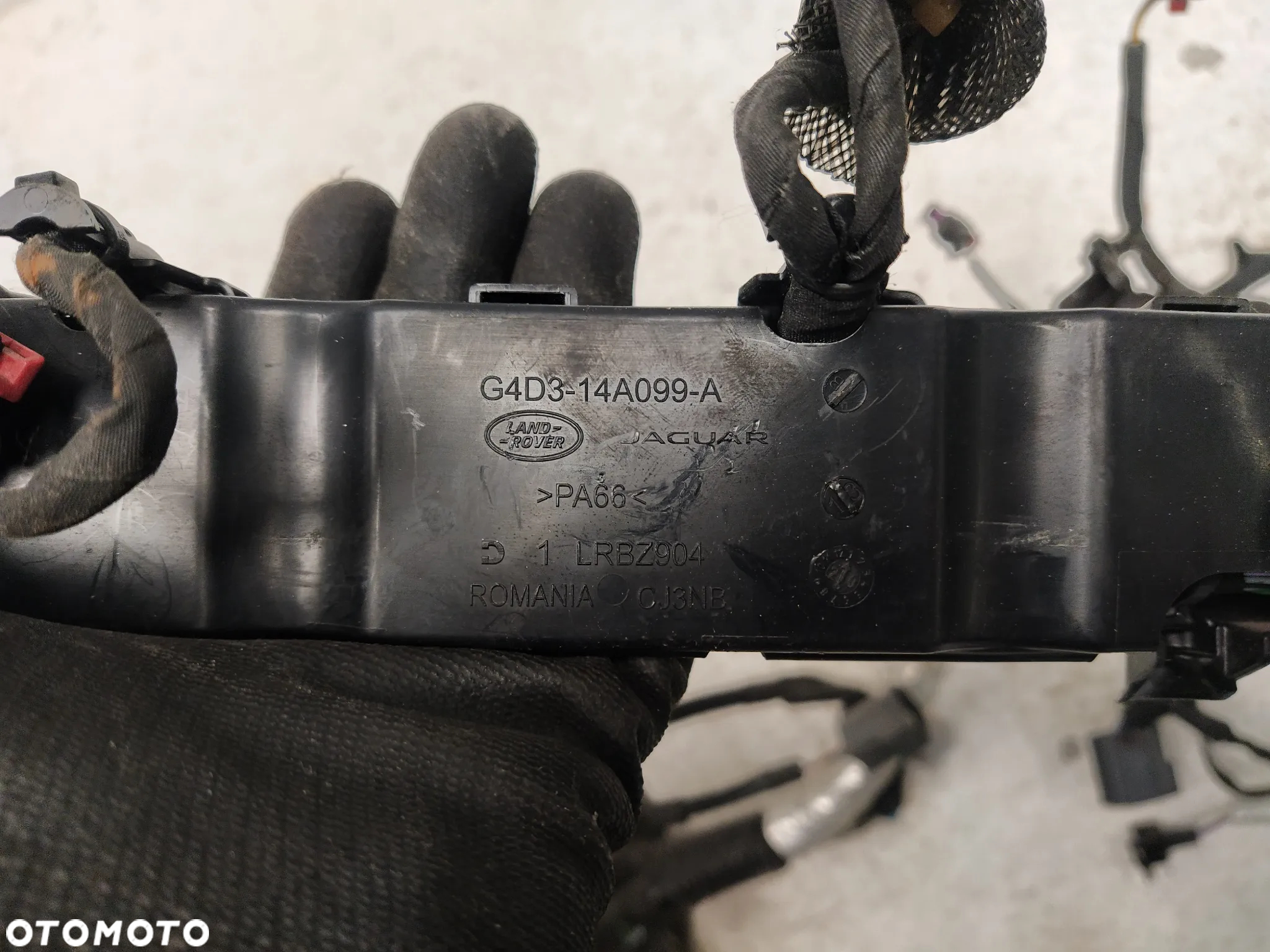 LAND ROVER DISCOVERY V 4x4 L462 JAGUAR XE X760 2.0D WIĄZKA PRZEWODY INSTALACJA SILNIKA ORYGINAŁ - 8