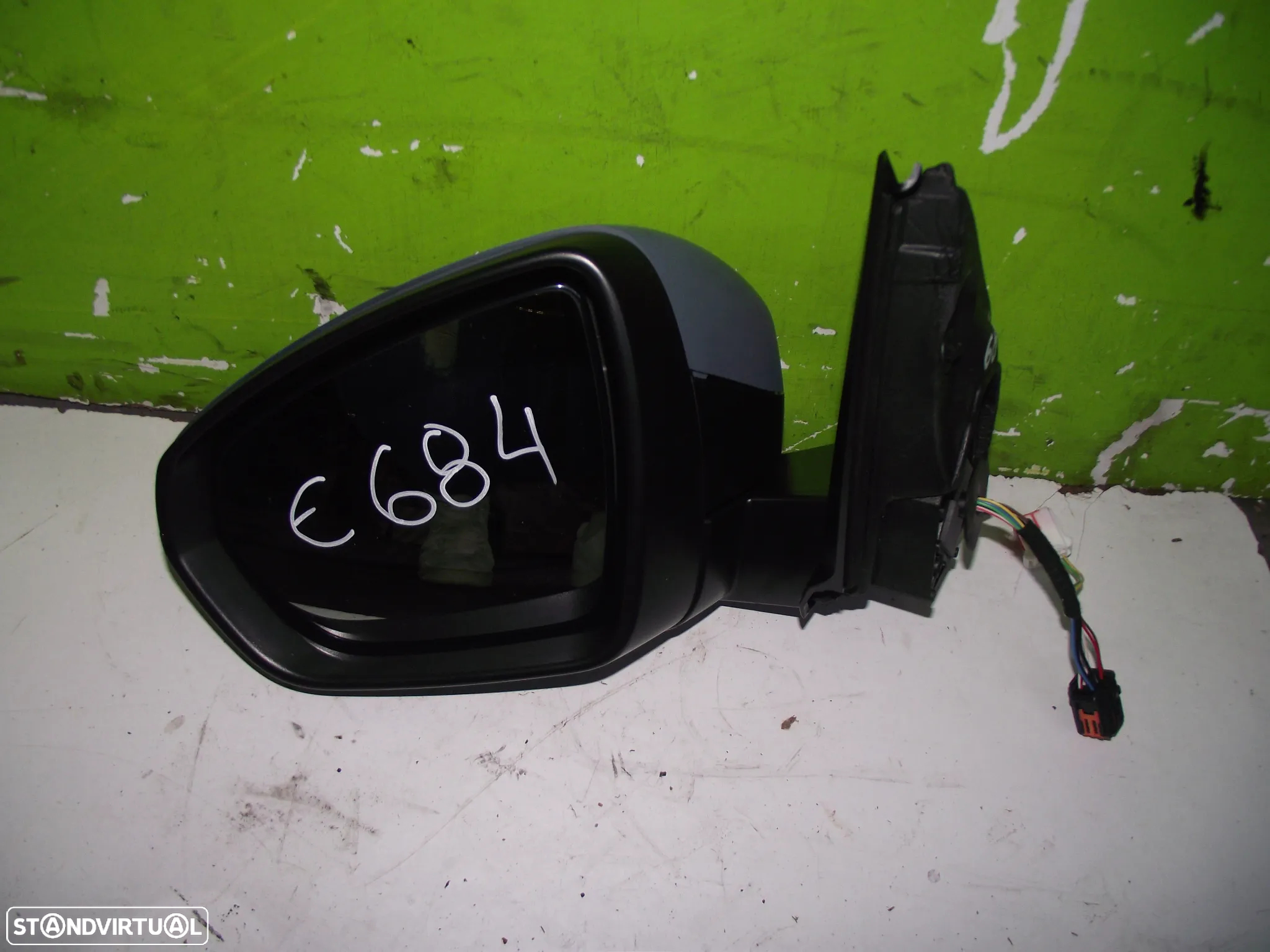 Espelho Rebatível Elétrico Peugeot 3008 / Peugeot 5008 - 2016 / 2023 - E684 - 2