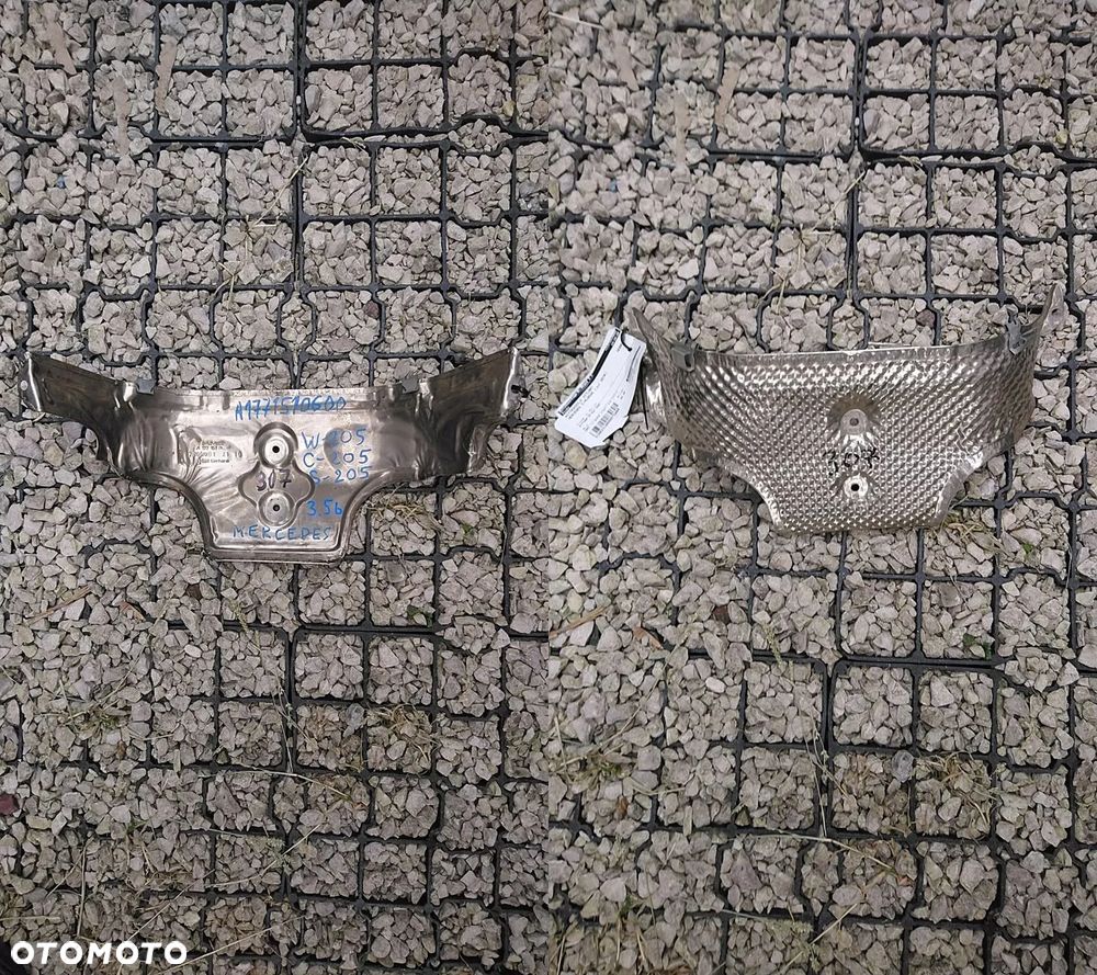 MERCEDES OSŁONA TERMICZNA KOLEKTORA WYDECHOWEGO - 4