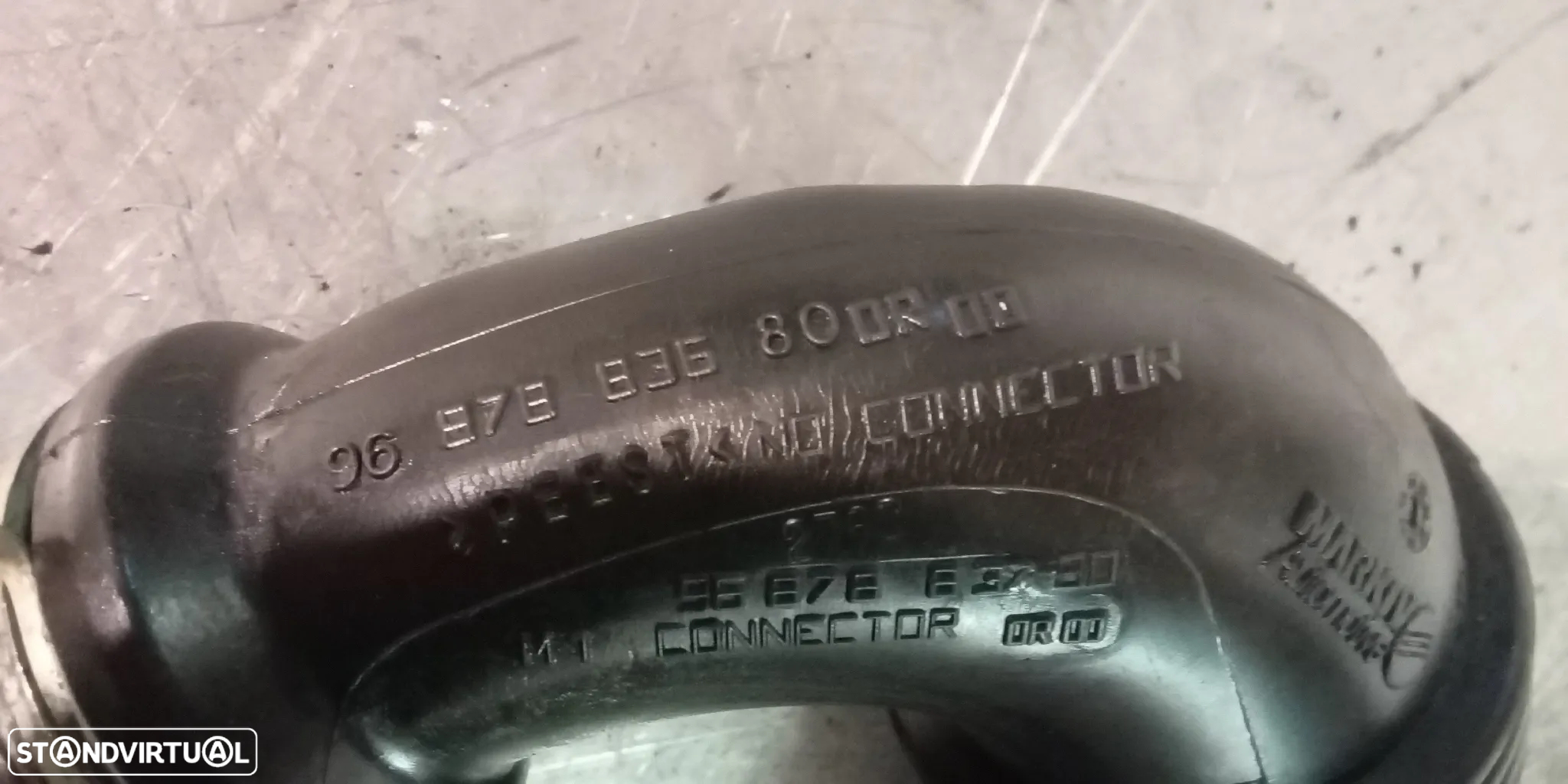 TUBO ADMISSÃO AR TURBO PEUGEOT 307 /308 CITROEN C4 1.6HDI 9656953680 9687883680 - 4