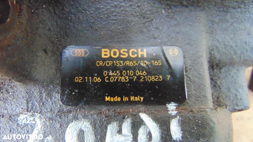 Pompa inalta Suzuki Grand Vitara 2.0 HDI cod motor RHW 109 cp an 2004 cod 0445010046 - 2