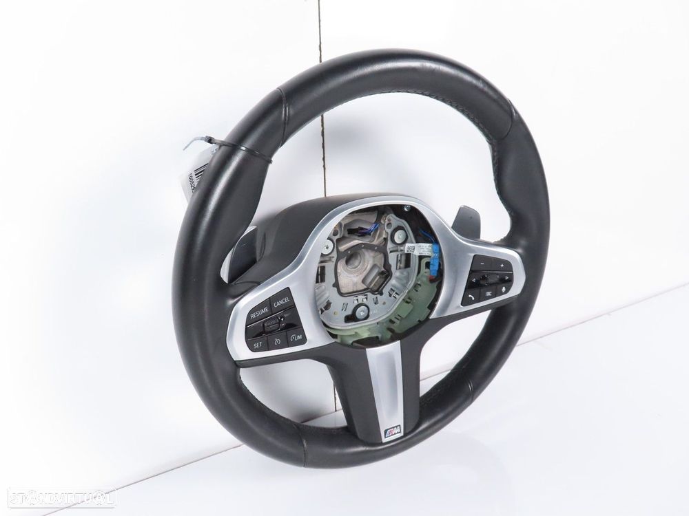 Volante em Pele Pack M com Patilhas e Multifunções Usado / Original BMW 3 (G20)/... - 2