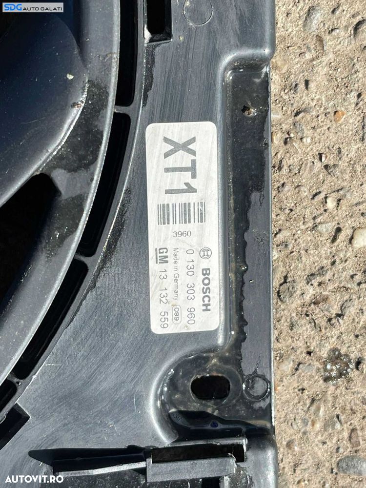 Electroventilator Ventilator Opel Zafira B 1.9 CDTI 2005 - 2011 Cod 13132559 0130303960 13147279 0130303302 [C5718] - 2