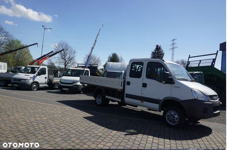 Iveco 45C15 doka brygadówka skrzynia wywrotka żuraw HDS - 9