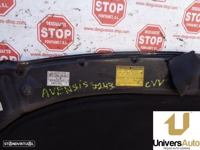 CAPÔ TOYOTA AVENSIS SEDAN 2004 - - 4