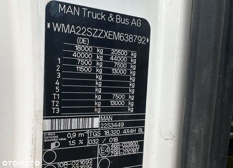 MAN TGS 18.320 4x4 HydroDrive Meiller – Wywrotka 3-stronna | 4x4 | Euro 5 | 274 tys. km - 10