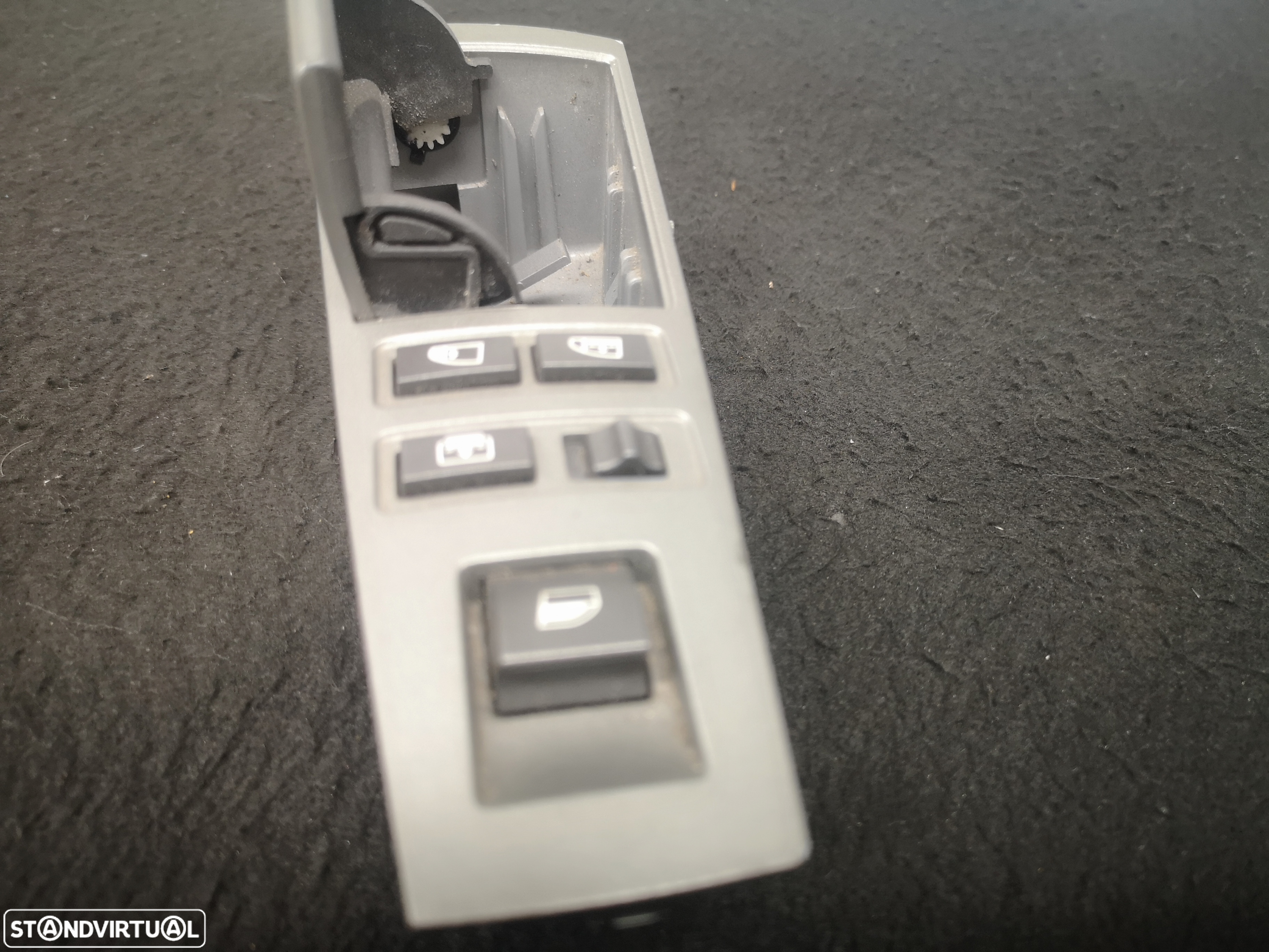 Interruptor comando de vidros Cortina traseira  da direita esquerda ORIGINAIS BMW7 E65 E66 2001-2008 (2x no estoque) - 3