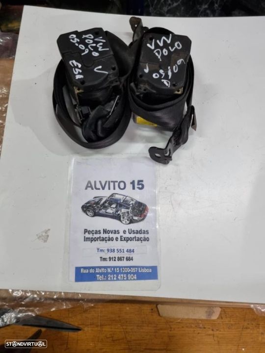 cintos  ( pré-tensores ) VW Polo 2003/2009 esquerdo  e direito - 1