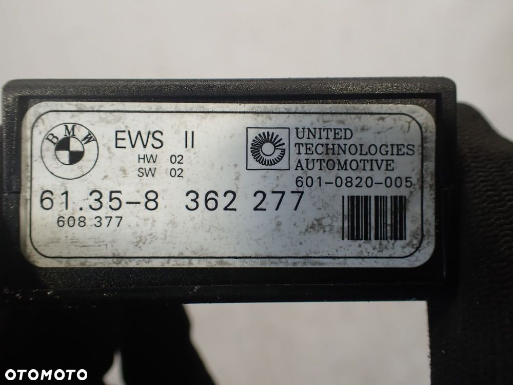 STEROWNIK MODUŁ EWS BMW E36 COUPE 2.0 M52B20 8362277 - 4