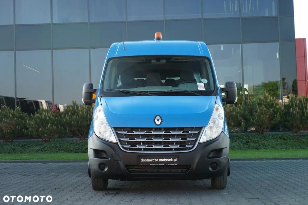 Renault MASTER / BLASZAK / FURGON / BRYGADÓWKA 7 MIEJSC  / SPROWADZONY - 4