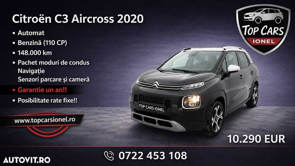 Citroën C3 AIRCROSS 1.2 PureTech S&S EAT6 Shine - 1