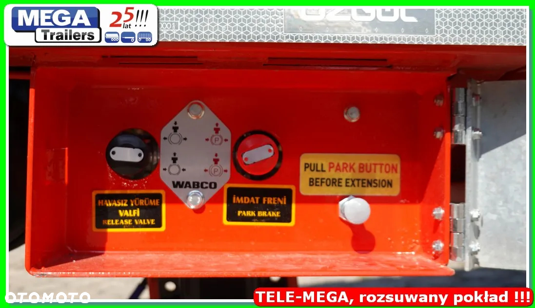 Inny TELEMEGA wysuw 4.00 m, 3 osie, ADR EX3- MEGA Trailers !!! - 34
