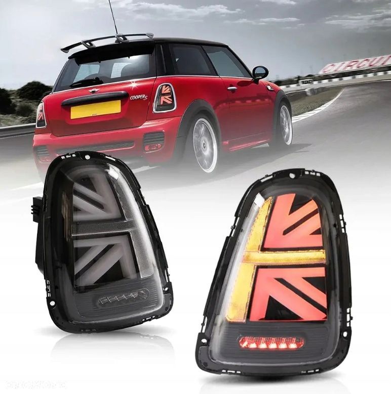 Lampy tyl kpl Vland Full Led Union Tuning Smoke Mini Cooper r56 r57 r58 r59 - 4