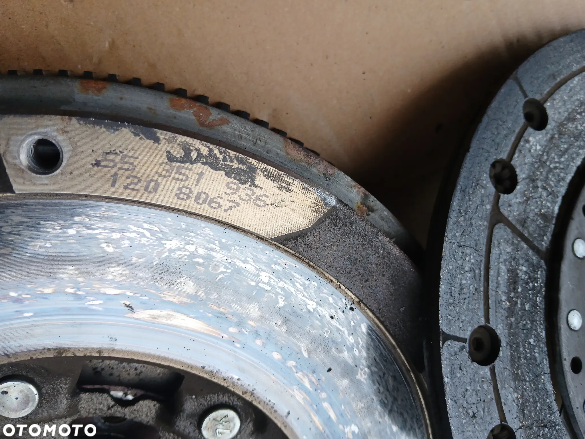 Opel Zafira B Vectra C 2.2 16V Direct sprzęgło koło dwumasowe tarcza docisk 55351936 - 3
