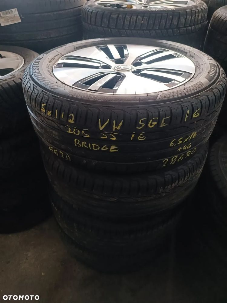 5x112 Felgi Aluminiowe Alufelgi 16 Koła Letnie Lato VW PASSAT B5 B6 B7 b8 GOLF 5 6 7 8 GTI GTD TOURAN CADDY SHARAN JETTA AUDI A4 B5 B6 B7 A6 C5 C6 A3 8P 8V SKODA SUPERB OCTAVIA 2 3 YETI SEAT EXEO LEON TOLEDO ALTEA ALHAMBRA 7mm Legnica ALU-RAD 205/55 - 5