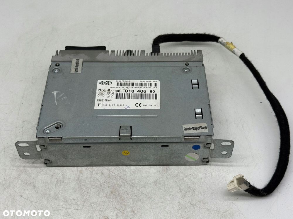 stacja multimedialna radio peugeot 208 9801840680 - 2
