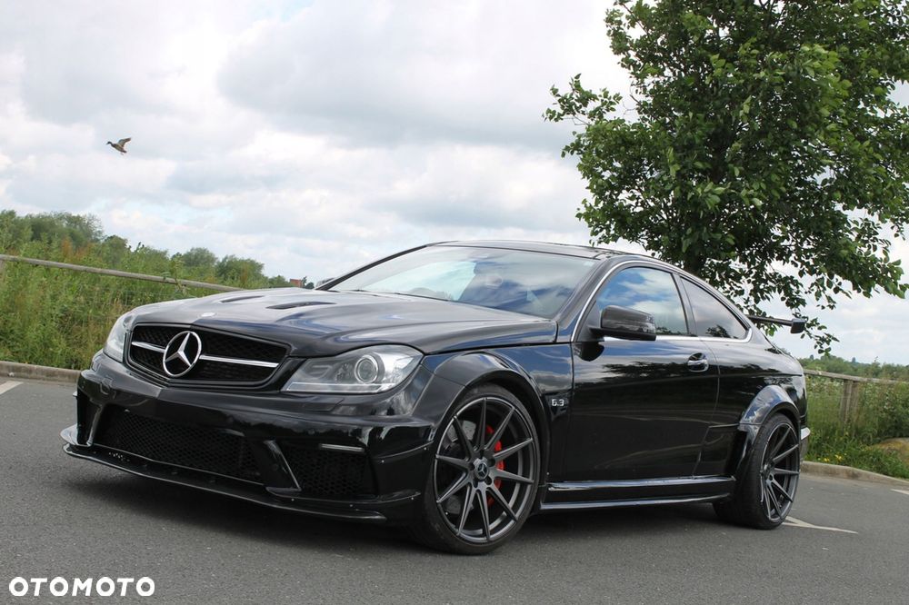 MERCEDES C KLASA W204 COUPE BLACK SERIES BODY KIT ZESTAW OSPOILEROWANIA - 10