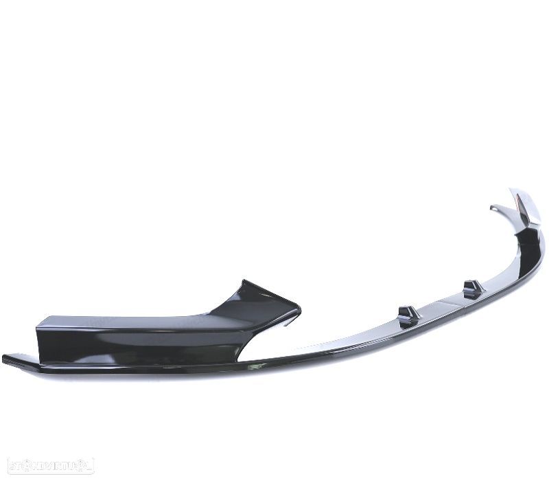 SPOILER LIP BMW F22 F23 LOOK M PERFORMANCE PRETO BRILHANTE - 3
