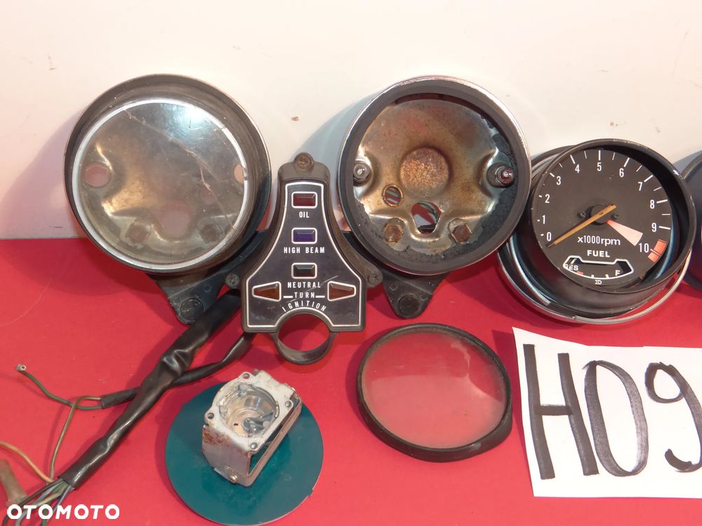 HONDA CB 750 FOUR KONSOLA ZEGARÓW LICZNIKÓW OBROTOMIERZ H095 - 3