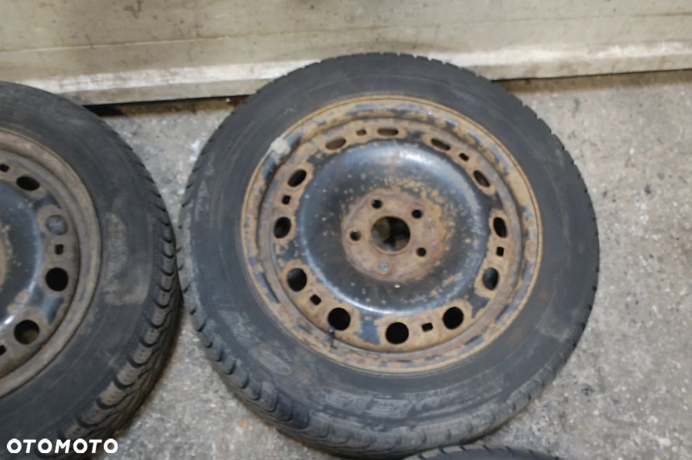 6Q0601027G KOŁA FELGI STALOWE + OPONY ZIMOWE 185/60R15 FRIGO 2020R. 5x100 ET43 6J SEAT IBIZA III VW SKODA AUDI - 4