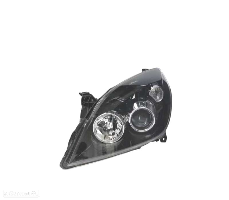 FARÓIS OPEL VECTRA C 05-08 FUNDO NEGRO - 2