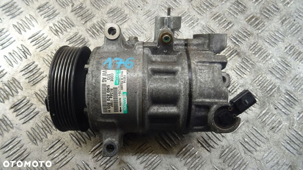 sprężarka klimatyzacji vw seat skoda 5n0820803h - 1