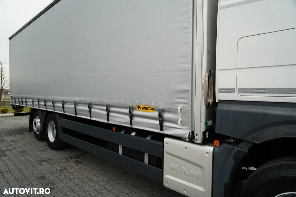 MAN TGX 26.520 / 6x2 / 9.3 M CORTINĂ / ACOPERIȘ RIDICABIL / AXĂ RIDICABILĂ / DIRECȚIE / NOU - 14