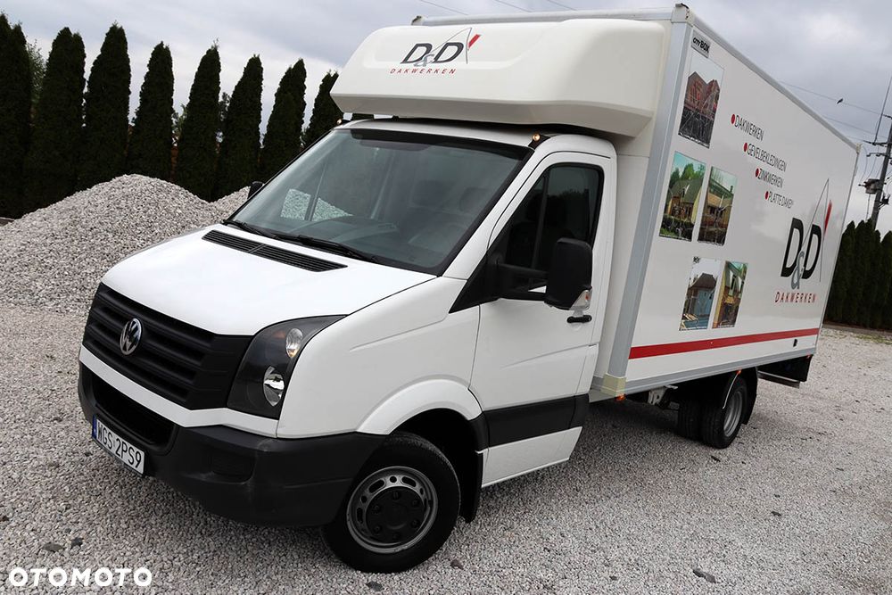 Volkswagen CRAFTER 50 MAXI Kontener/Firanka Fabrycznie DMC 3500kg - 7
