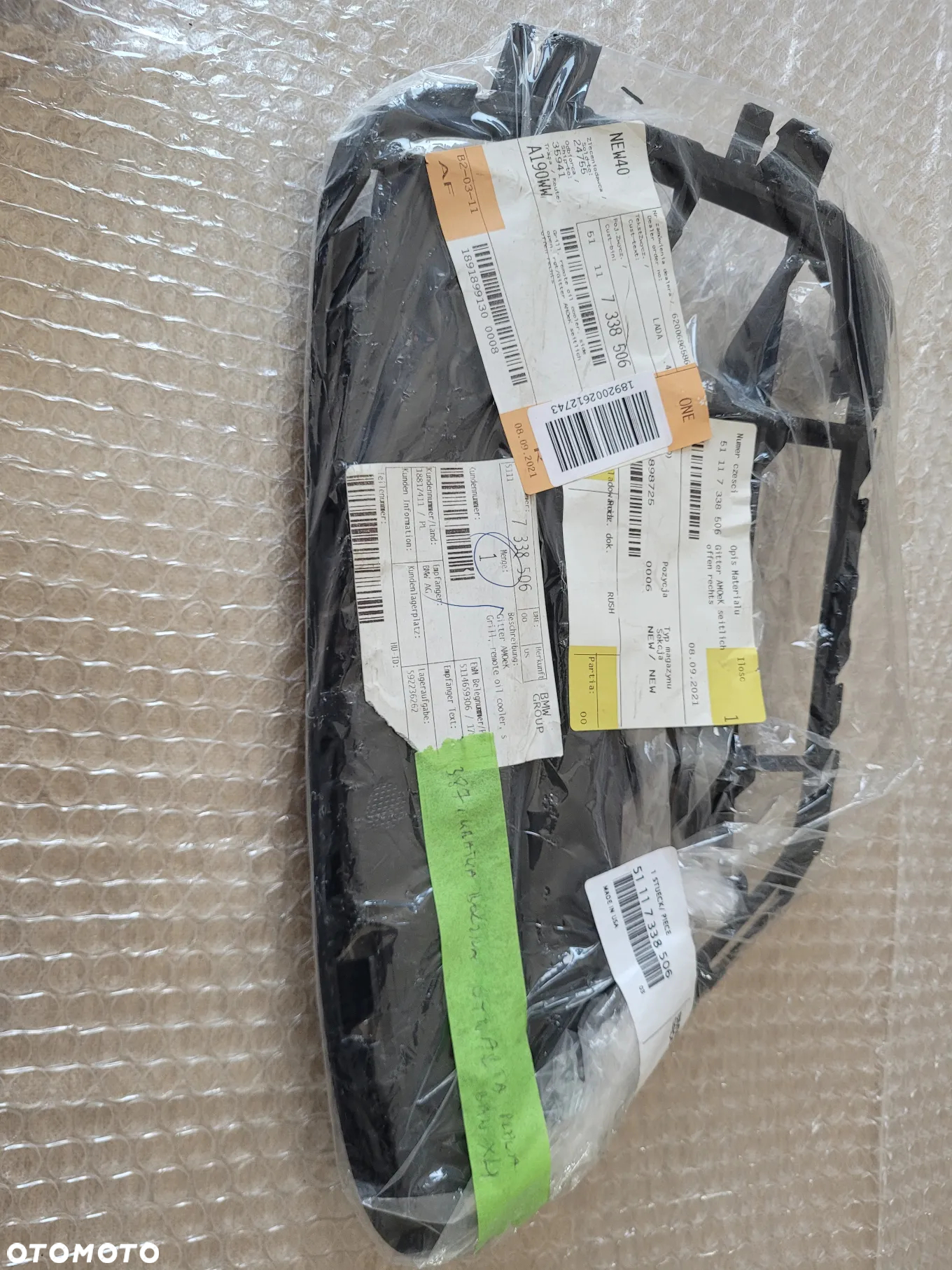 Kratka Boczna Otwarta Prawa BMW X4 51117338506 Nowa - 6