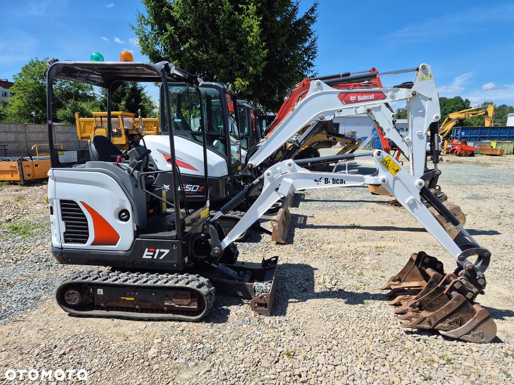 Bobcat Minikoparka gąsienicowa E17 E19 JCB 8026 CAT TAKUCHI YANMAR KUBOTA