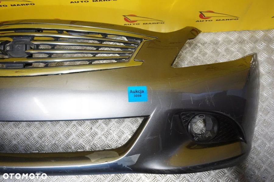 INFINITI G37 Q40 G25 SEDAN 2010 - 2015 Zderzak Przód Przedni Atrapa USA - 6