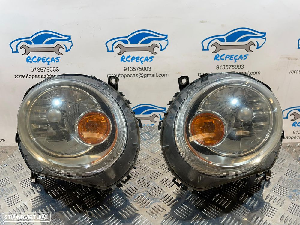 OTICA OTICAS 0301225702 0301225701 MINI COOPER ONE R56 OPTICA OPTICAS FAROL FAROIS ORIGINAIS - 1