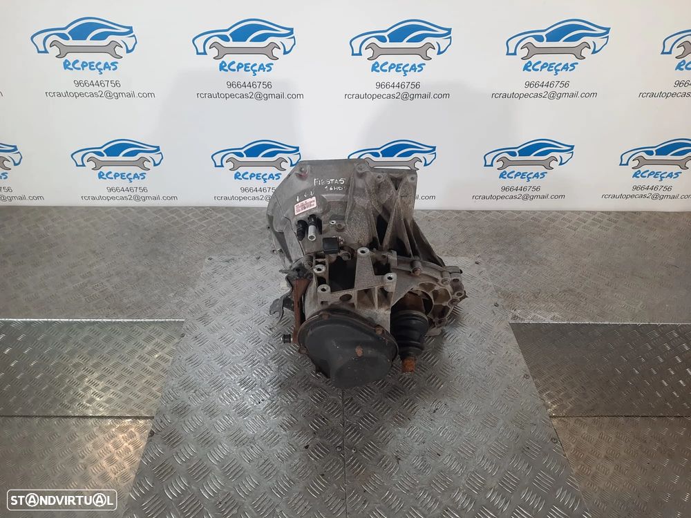 CAIXA VELOCIDADES MANUAL FORD FIESTA V 5 MK5 1.6 TDCI 16V 90CV HHJB 5S6R7002NC 5S6R-7002-NC - 5