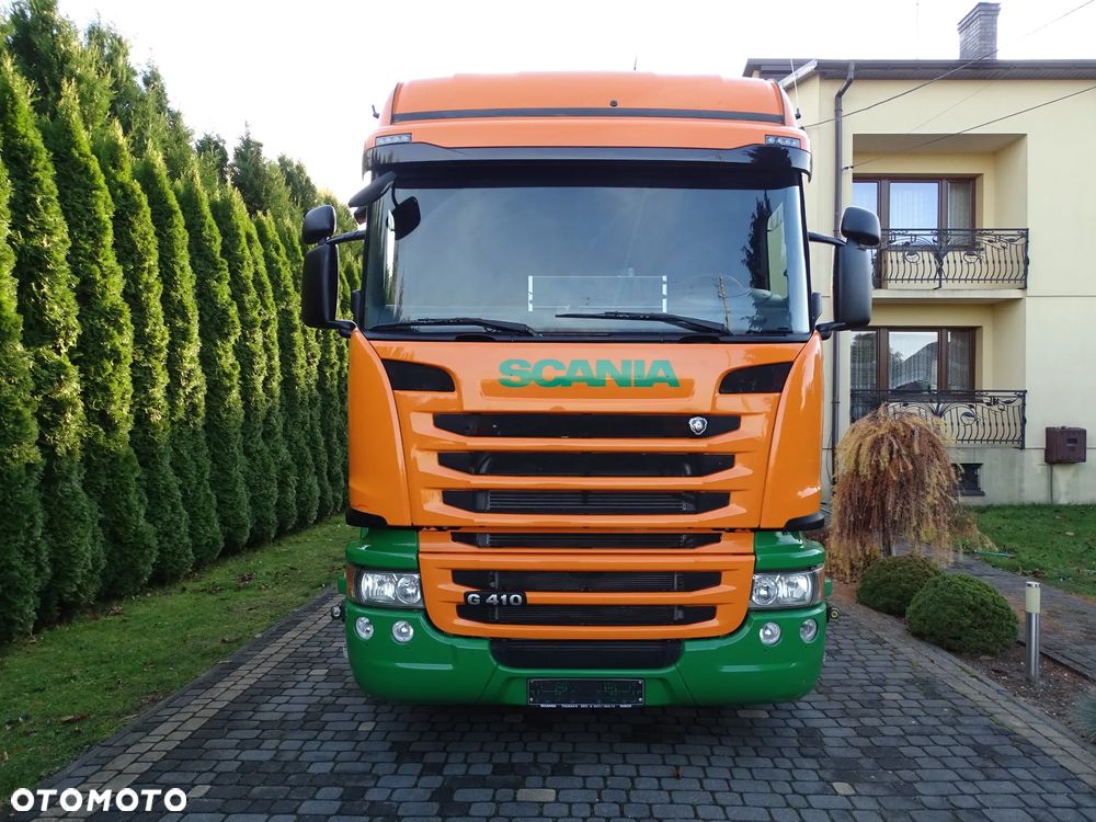 Scania G 410 / RAMA DO ZABUDOWY / EURO 6 / OŚ SKRĘTNA / PTO / Z NIEMIEC / - 5