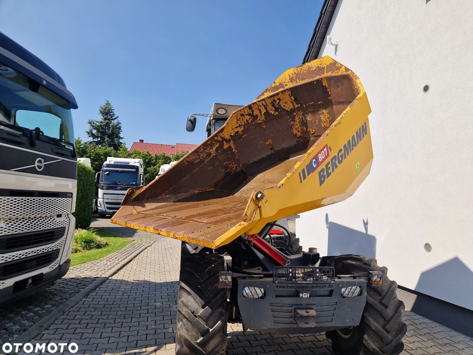 Bergmann Wozidło przegubowe budowlane C807S Kamera Kabina - 12