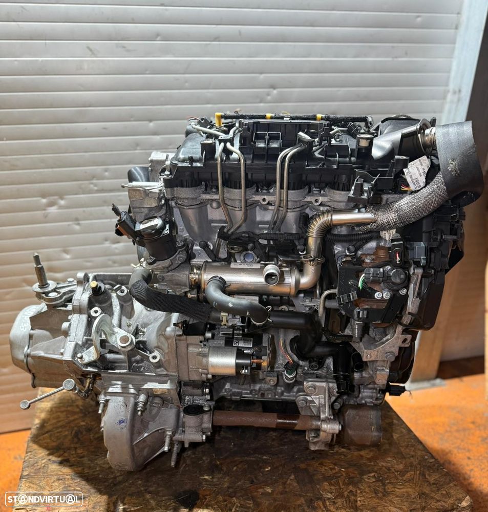 Motor Peugeot 207/308/5008/Partner/Citroen C4/C5/Xsara/Berlingo 1.6 Hdi Ref: 9H01 - 3
