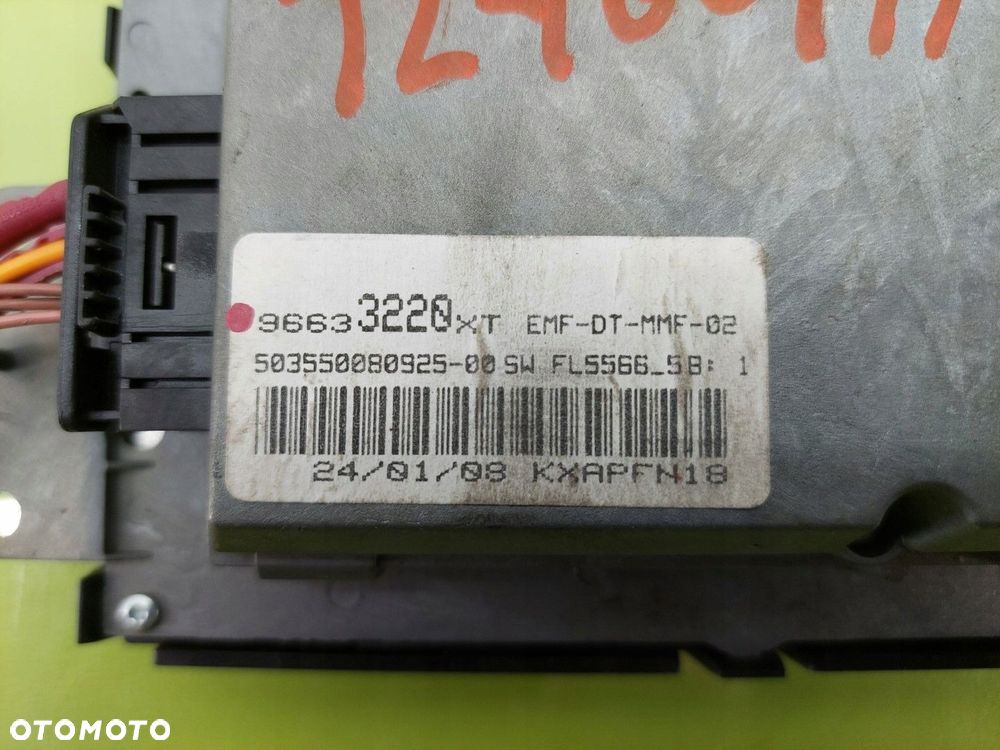 Radio ZMIENIARKA Citroen C3 I 2005-2009 R FL 96633220XT 96632919XT - 8