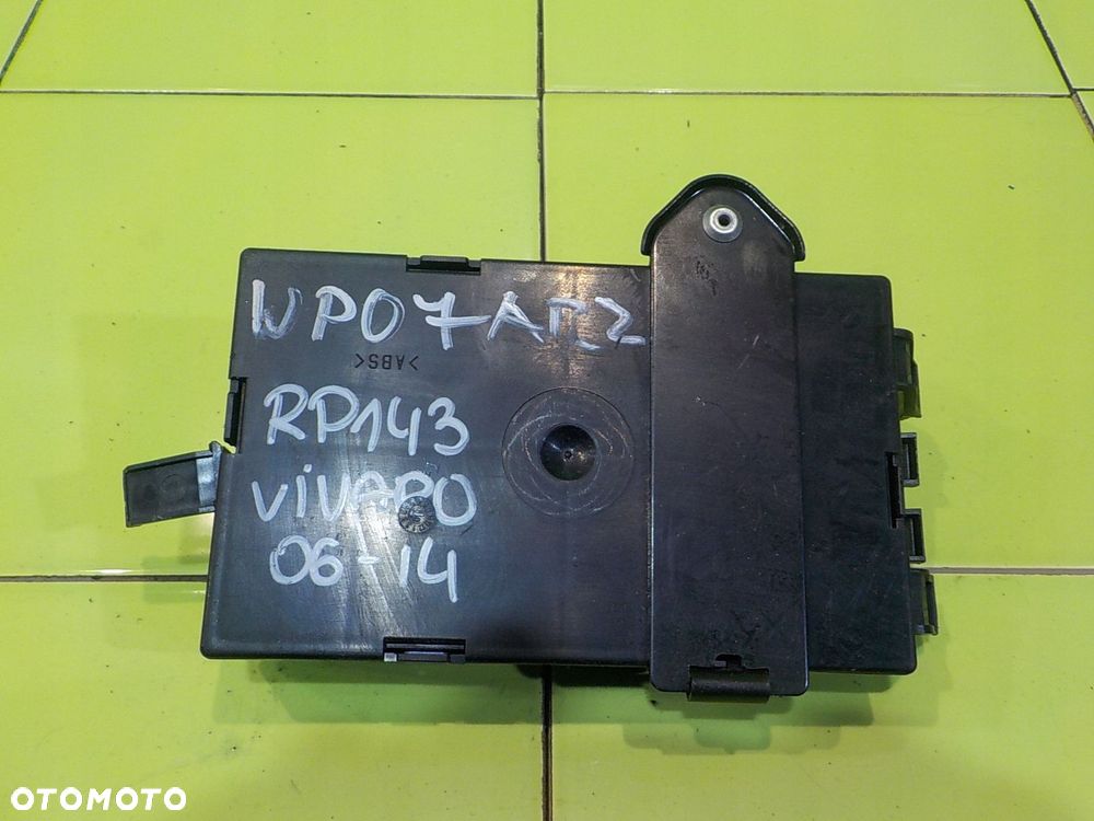OPEL VIVARO A I LIFT 2.0 CDTI 07r VAN modul sterownik UCH P8200530976 - 2