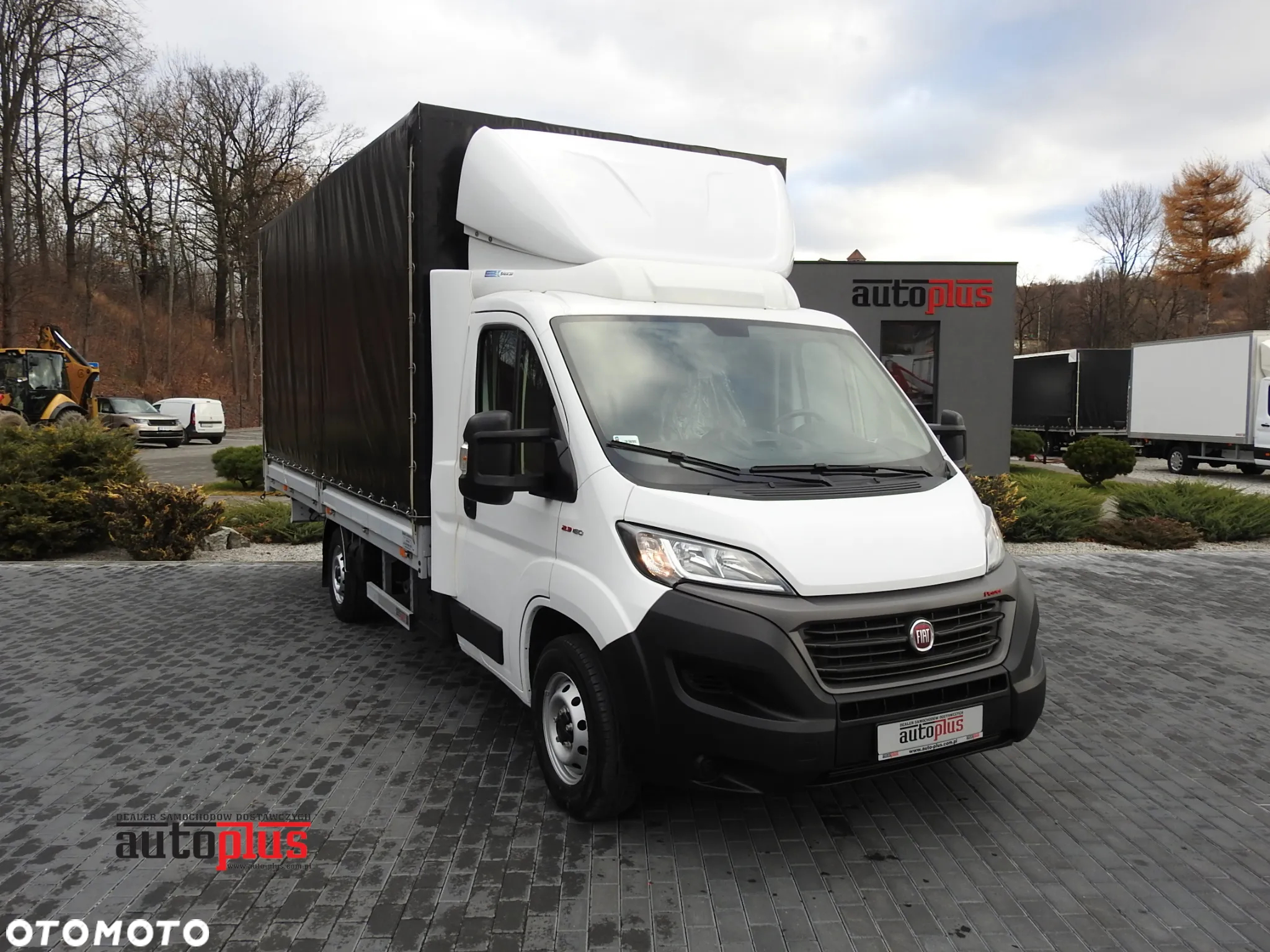 Fiat DUCATO PLANDEKA 10 PALET KLIMATYZACJA PNEUMATYKA 160KM [ T63576 ] - 2