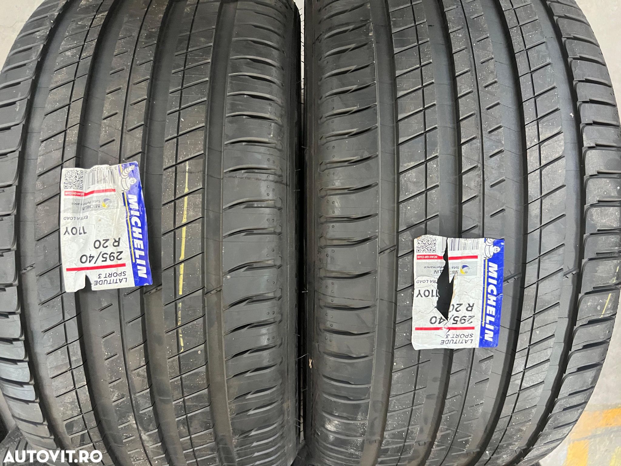 Vând 2 anvelope 295/40/20 Michelin de vară noi - 1