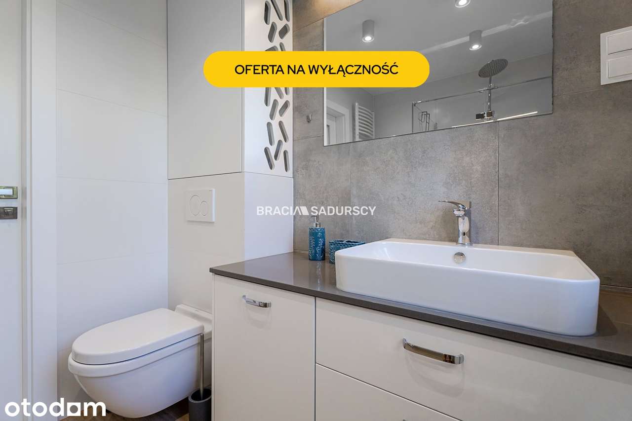 Nowoczesne 56 m² z ogrodem i garażem