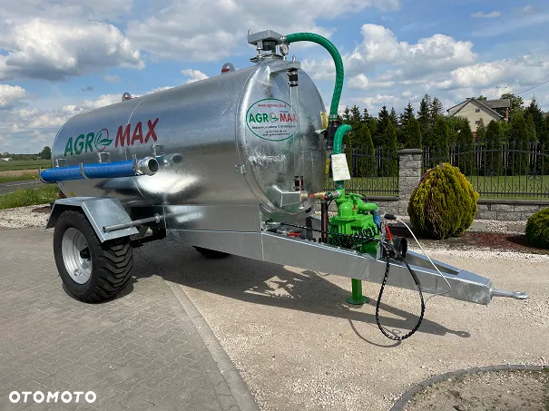 WÓZ ASENIZACYJNY BECZKOWÓZ BECZKA 5000L AGRO-MAX - OD RĘKI - 5