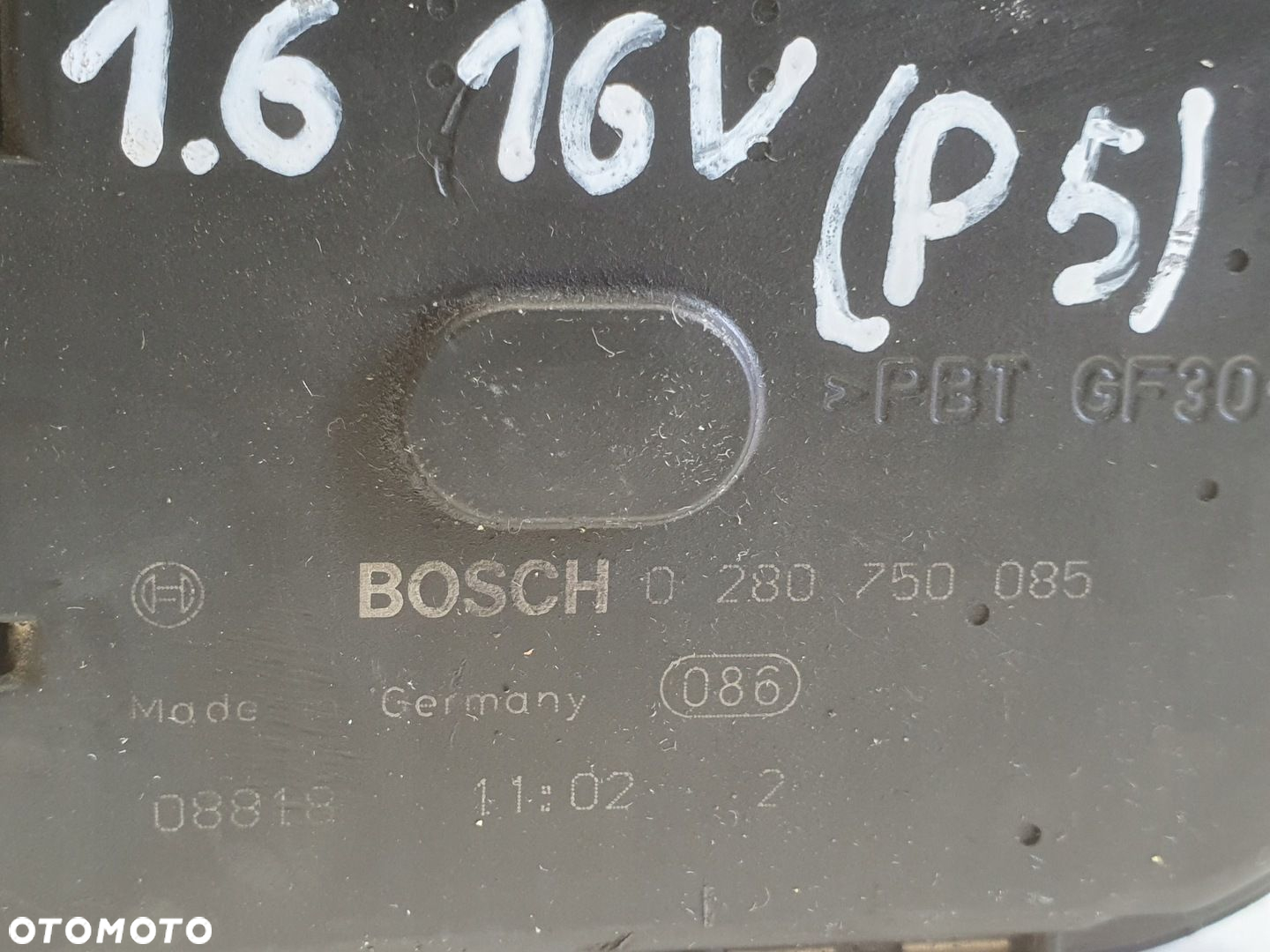 Peugeot 307 1.6 16V PRZEPUSTNICA 0280750085 - 2